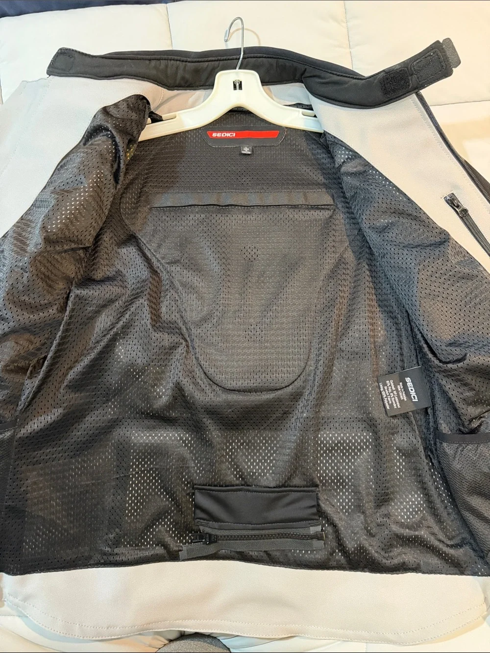 Men’s Sedici Riding Jacket - Light Gray/Black